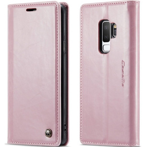 θήκη CASEME για Samsung Galaxy S9+ Plus, Waxy Textured, ροζ