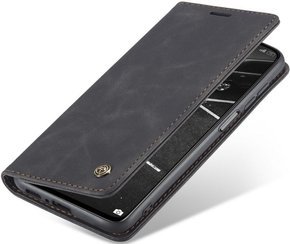 θήκη CASEME για Xiaomi Mi 10T 5G / Mi 10T Pro 5G, Leather Wallet Case, μαύρη