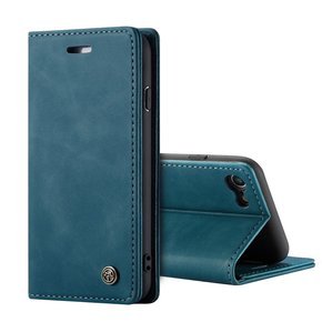 θήκη CASEME για iPhone 7/8/SE 2020/SE 2022, Leather Wallet Case, μπλε
