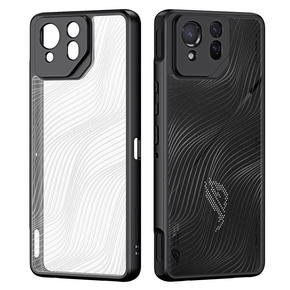 θήκη DuxDucis για το ASUS ROG Phone 8 Pro, Aimo Case, διαφανής / μαύρη