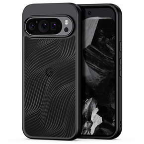 θήκη DuxDucis για το Google Pixel 9 / Google Pixel 9 Pro, Aimo Case, διαφανής / μαύρη