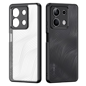 θήκη DuxDucis για το Xiaomi Redmi Note 13 5G, Aimo Case, διαφανής / μαύρη