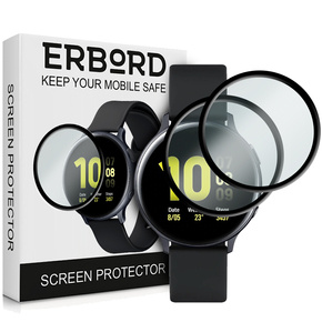2x υβριδικό γυαλί ERBORD για Samsung Galaxy Watch Active 2 44mm