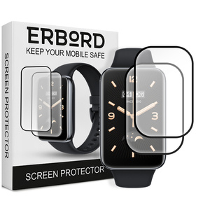 2x υβριδικό γυαλί ERBORD για Xiaomi Redmi Smart Band 2