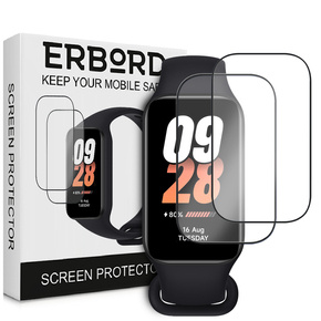 2x υβριδικό γυαλί ERBORD για Xiaomi Smart Mi Band 8 Active