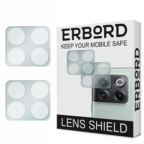 2x ERBORD μετριασμένο γυαλί για την κάμερα για να OnePlus 10 Pro 5G