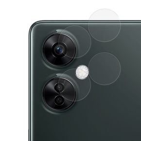 2x ERBORD μετριασμένο γυαλί για την κάμερα για να OnePlus Nord CE 3 Lite 5G, διαφανής