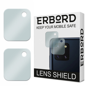 2x ERBORD μετριασμένο γυαλί για την κάμερα για να Samsung Galaxy Note 10 Lite
