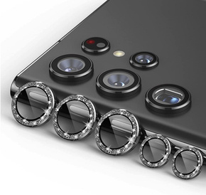 2x ERBORD μετριασμένο γυαλί για την κάμερα για να Samsung Galaxy S24 Ultra