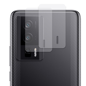 2x ERBORD μετριασμένο γυαλί για την κάμερα για να Xiaomi Poco F5 Pro, διαφανής