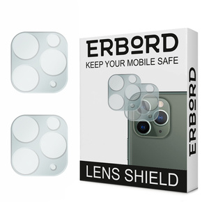 2x ERBORD μετριασμένο γυαλί για την κάμερα για να iPhone 11 Pro