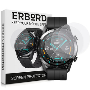 3x Φύλλο υδρογέλης ERBORD για Huawei Watch GT 2 46mm