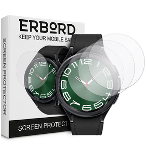 3x Φύλλο υδρογέλης ERBORD για Samsung Galaxy Watch 6 Classic 47mm