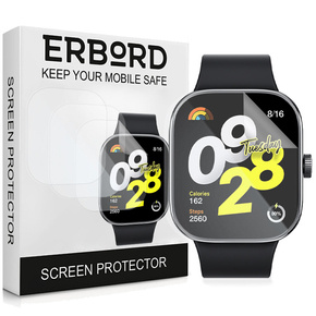 3x Φύλλο υδρογέλης ERBORD για Xiaomi Redmi Watch 4