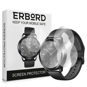 3x Φύλλο υδρογέλης ERBORD για Xiaomi Redmi Watch 4