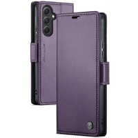 CASEME flip case για Samsung Galaxy A54 5G, Litchi Wallet, μωβ