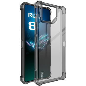IMAK Θήκη για ASUS ROG Phone 8 Pro, Dropproof, διαφανής / μαύρη