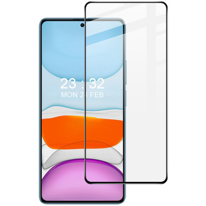 IMAK Full Cover Tempered Glass για Xiaomi Redmi Note 13 5G, μαύρο πλαίσιο