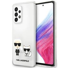 Karl Lagerfeld Θήκη για Samsung Galaxy A53 5G, Karl&Choupette, διαφανής