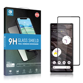 Mocolo Full Glue μετριασμένο γυαλί για Samsung Galaxy M55 5G, μαύρο πλαίσιο
