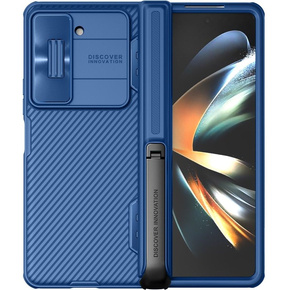 NILLKIN Θήκη για Samsung Galaxy Z Fold5 5G, θήκη CamShield Pro, με βάση, μπλε