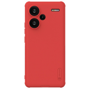 NILLKIN θήκη για Xiaomi Redmi Note 13 Pro+, θήκη Super Frosted Shield, κόκκινη