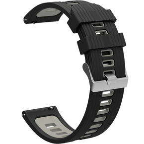 Pasek silikonowy do Huawei Watch GT 2e, Czarny / Różowy