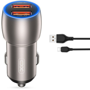 Tech-Protect C65W Uniwersalna Ładowarka Sieciowa QC 3.0 2x USB-C 1x USB, Czarna