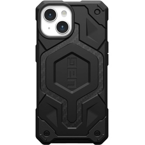 Urban Armor Gear Θήκη για iPhone 15, Monarch Pro Carbon MagSafe, μαύρη