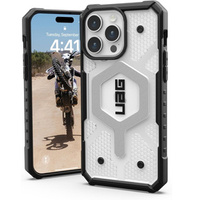 Urban Armor Gear Θήκη για iPhone 15 Pro Max, Pathfinder MagSafe, διαφανής / μαύρη