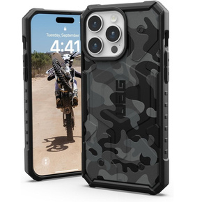 Urban Armor Gear Θήκη για iPhone 15 Pro Max, Pathfinder MagSafe Camo, μαύρη