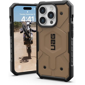 Urban Armor Gear Θήκη για iPhone 15 Pro, Pathfinder MagSafe, καφέ