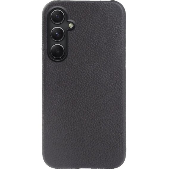 Δερμάτινη θήκη για Samsung Galaxy A54, Genuine Leather, μαύρη