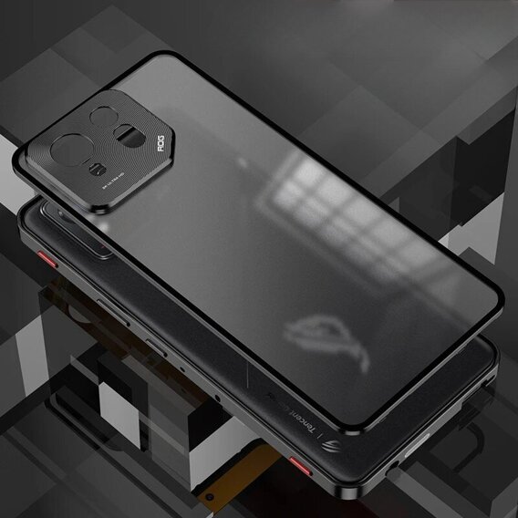 Θήκη για ASUS ROG Phone 8 Pro, Frame Case, μαύρη