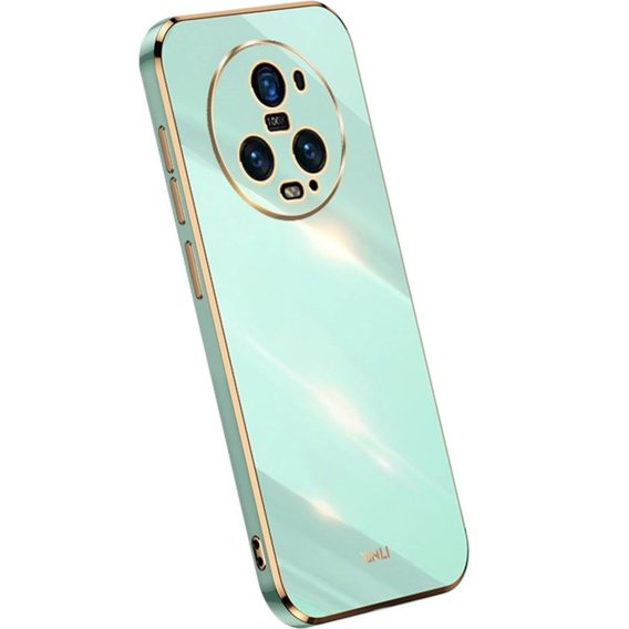 Θήκη για Honor Magic 5 Pro, Glamour CamShield, μέντας