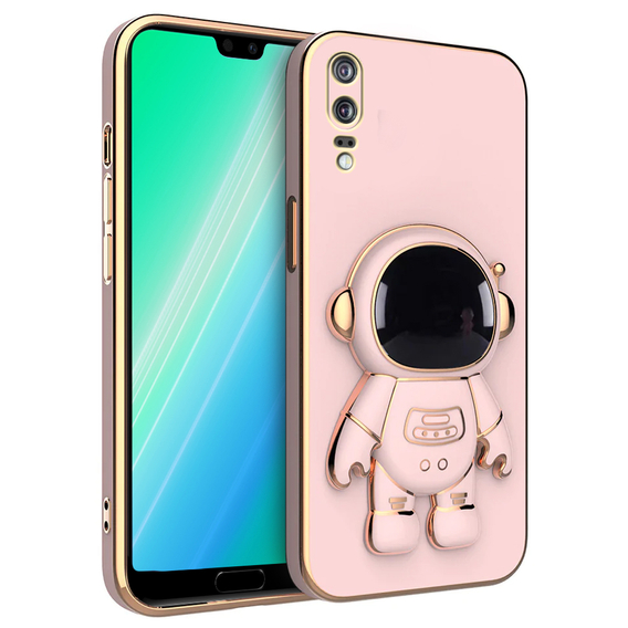 Θήκη για  Huawei P20, Astronaut, ροζ