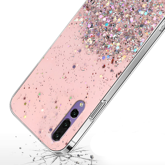 Θήκη για Huawei P20 Pro, Glittery, ροζ