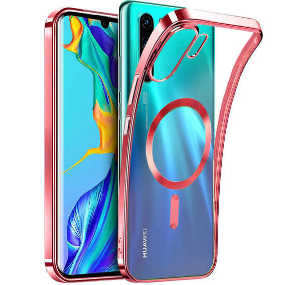 Θήκη για Huawei P30 Pro, MagSafe Hybrid, κόκκινη