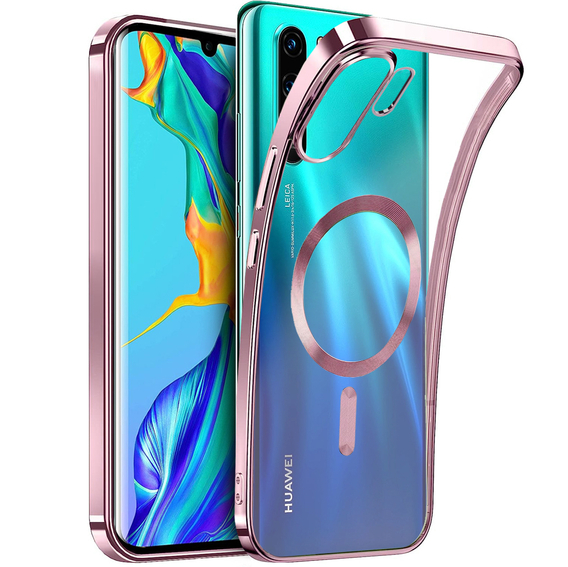 Θήκη για Huawei P30 Pro, MagSafe Hybrid, ροζ