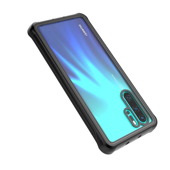 Θήκη για Huawei P30 Pro, Shockproof, με μεμβράνη, μαύρη