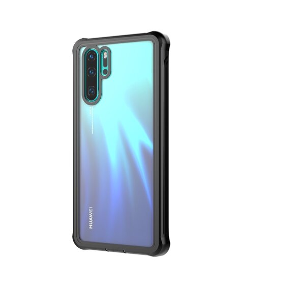 Θήκη για Huawei P30 Pro, Shockproof, με μεμβράνη, μαύρη