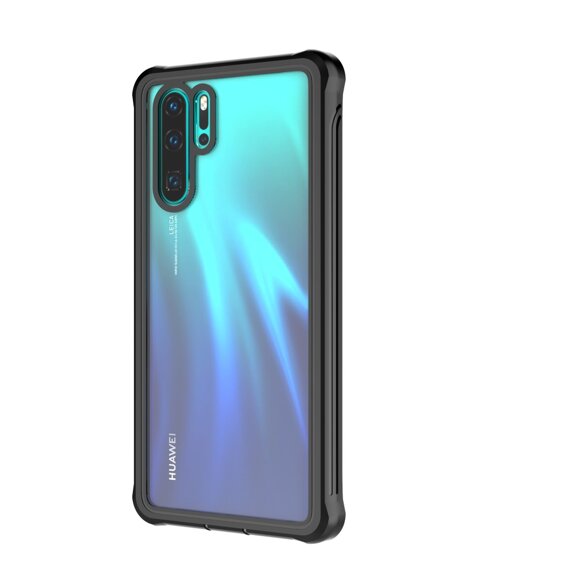 Θήκη για Huawei P30 Pro, Shockproof, με μεμβράνη, μαύρη