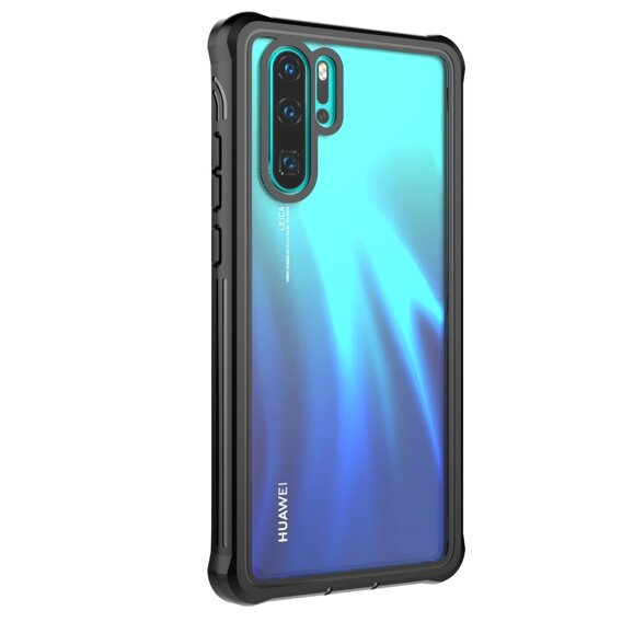 Θήκη για Huawei P30 Pro, Shockproof, με μεμβράνη, μαύρη