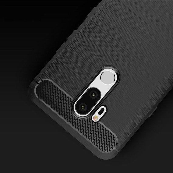 Θήκη για LG G7 ThinQ / G7 Fit, Carbon, μαύρη