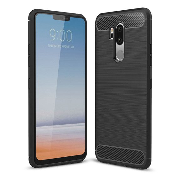 Θήκη για LG G7 ThinQ / G7 Fit, Carbon, μαύρη