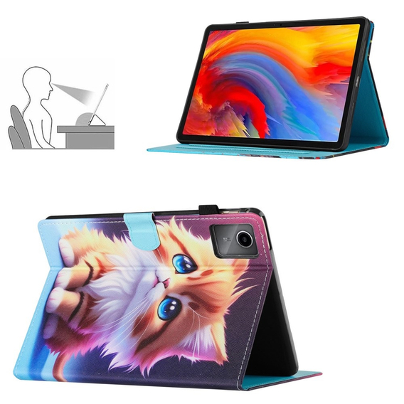 Θήκη για Lenovo Tab M11, με πτερύγιο, cat