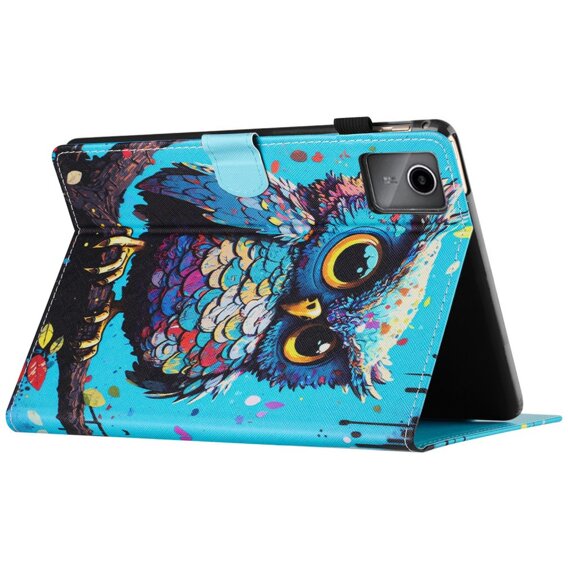 Θήκη για Lenovo Tab M11, με πτερύγιο, owl