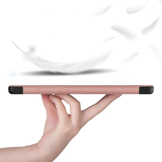 Θήκη για Lenovo Tab M8 Gen 4 TB-300FU, Smartcase, ροζ rose gold