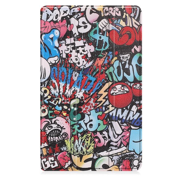 Θήκη για Lenovo Tab M8 Gen 4 TB-300FU, Smartcase, graffiti