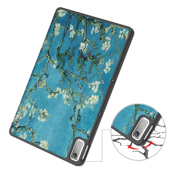 Θήκη για Lenovo Tab P11 Gen 2 TB350FU TB350XU 11.5", Smartcase, Flowers